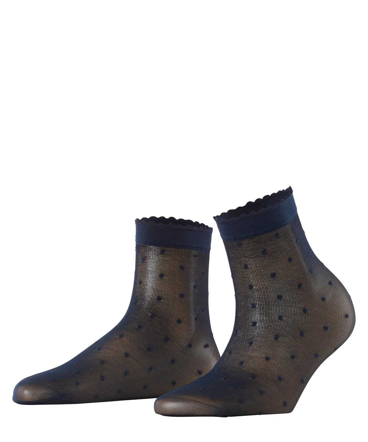 Calzini Donna Falke Dot 15 DEN Ankle socks Blu | UZDS83027