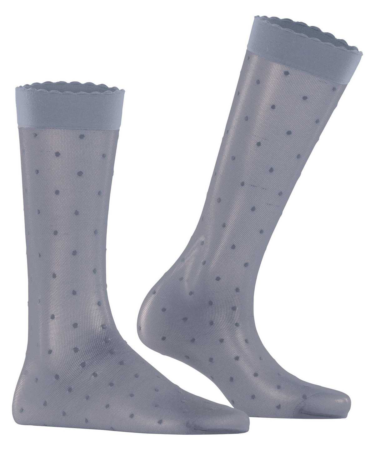 Calzini Donna Falke Dot 15 DEN Knee-high Socks Grigie | SLEI31408