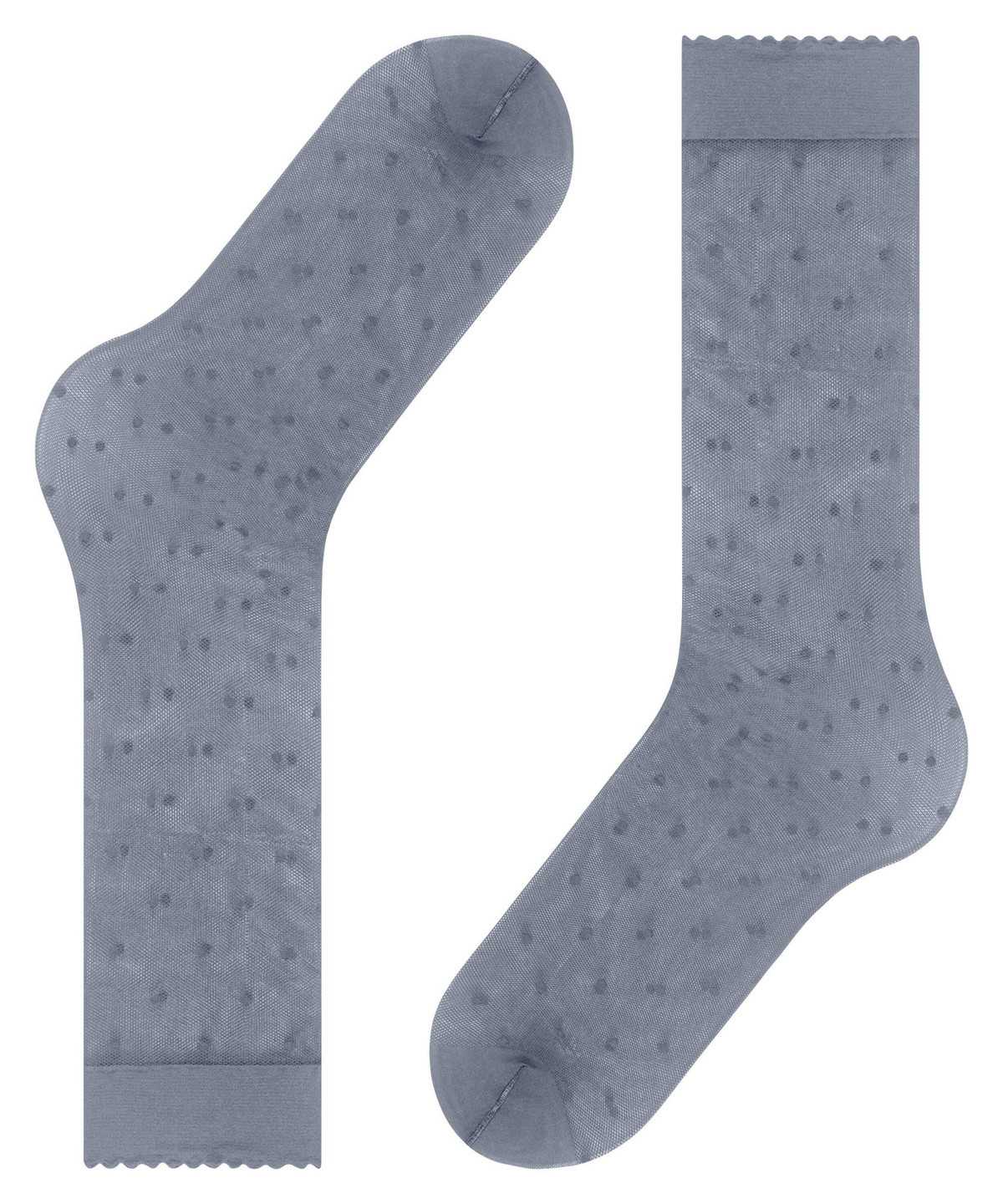 Calzini Donna Falke Dot 15 DEN Knee-high Socks Grigie | SLEI31408