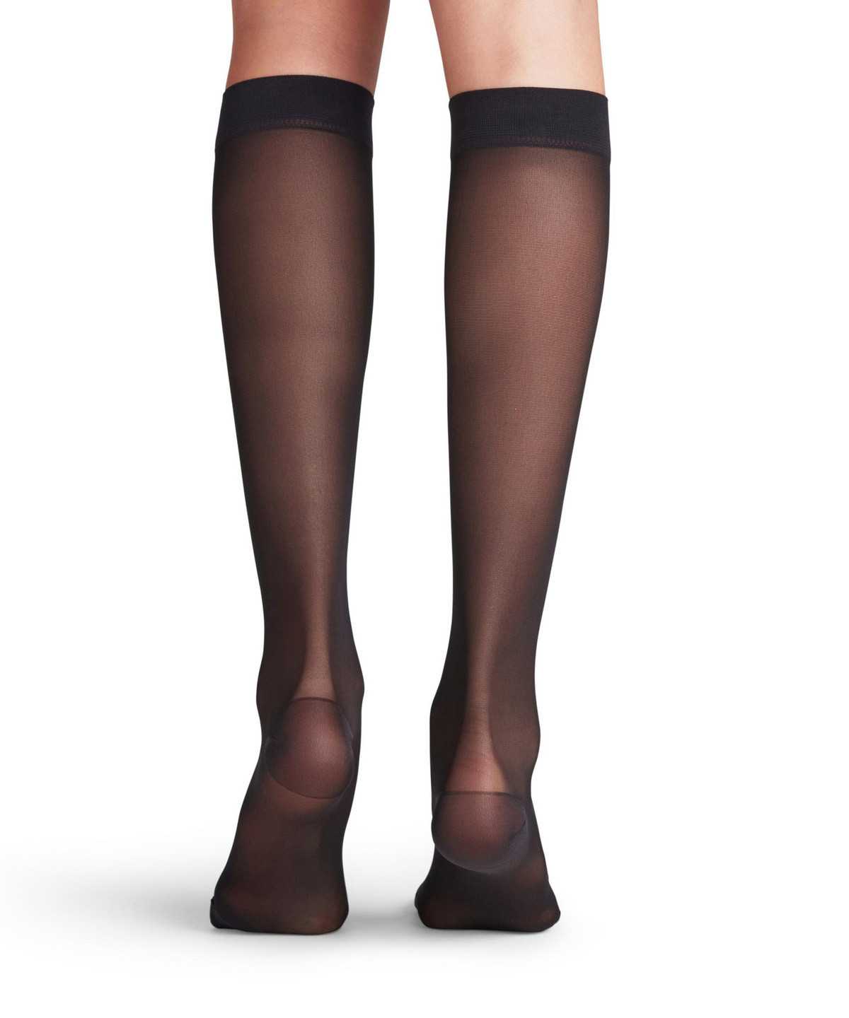 Calzini Donna Falke Energize 30 DEN Knee-high Socks Nere | CISD94150