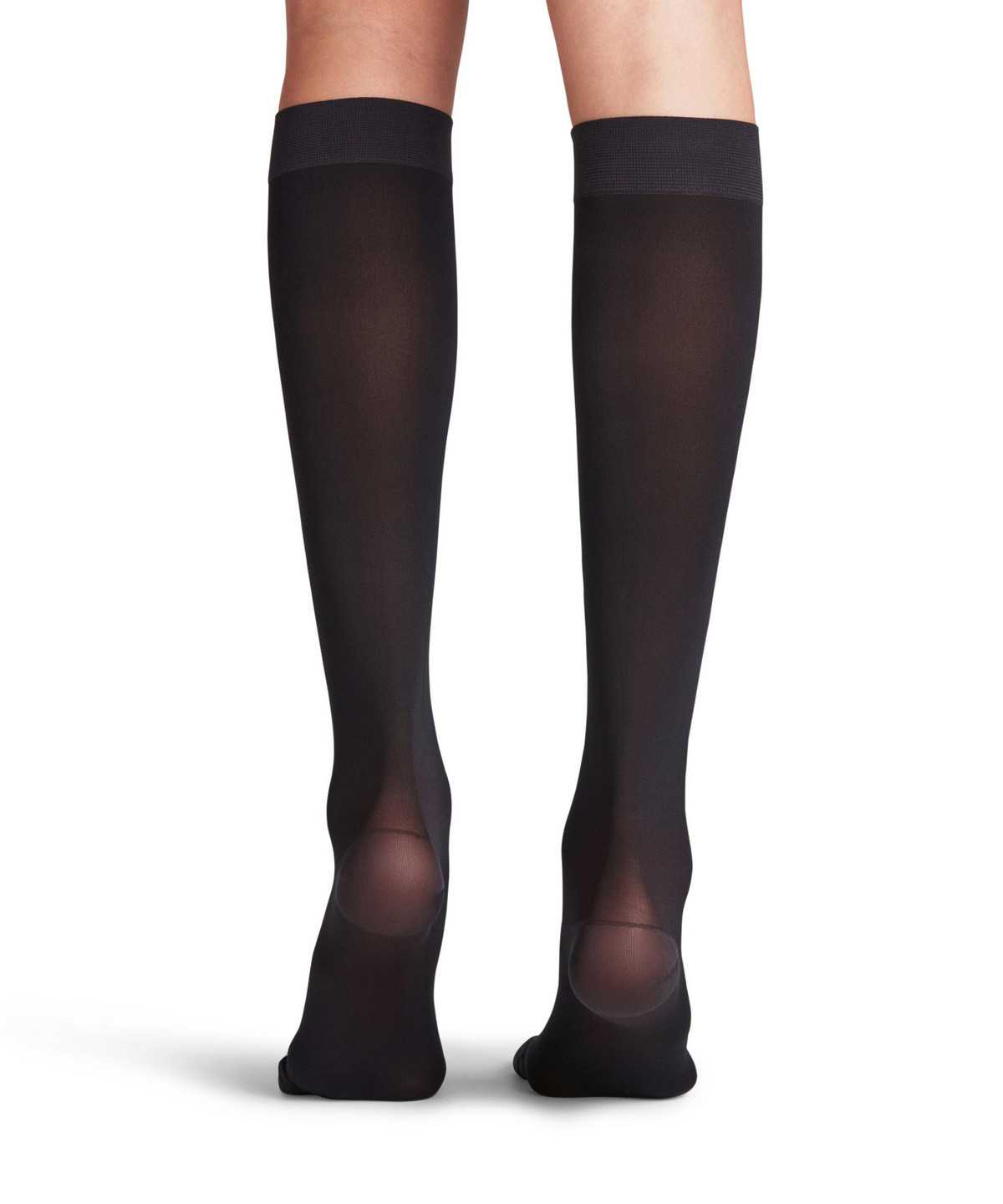 Calzini Donna Falke Energize 50 DEN Knee-high Socks Nere | VBRK79206