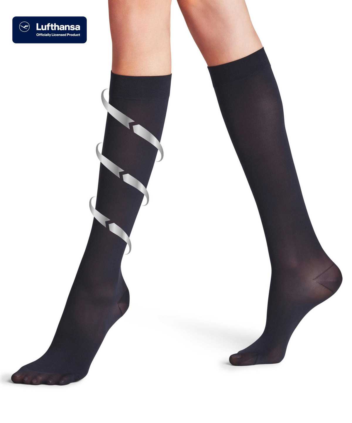 Calzini Donna Falke Energize 50 DEN Knee-high Socks Blu | YIGT89126