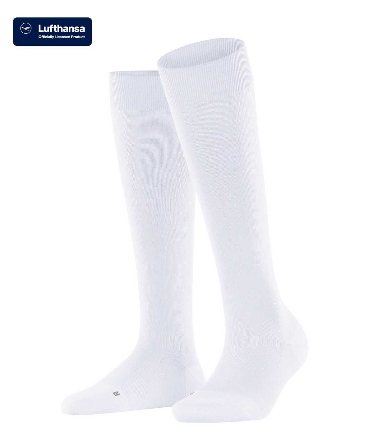 Calzini Donna Falke Energizer Knee-high Socks Bianche | EVGH54762