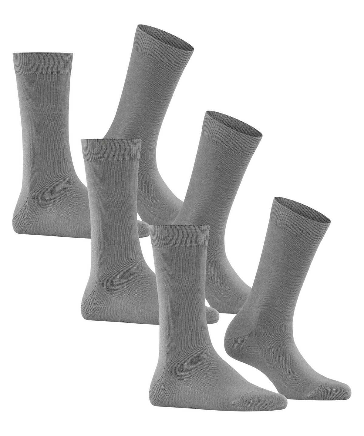 Calzini Donna Falke Family 3-Pack Socks Grigie | JRKD70594