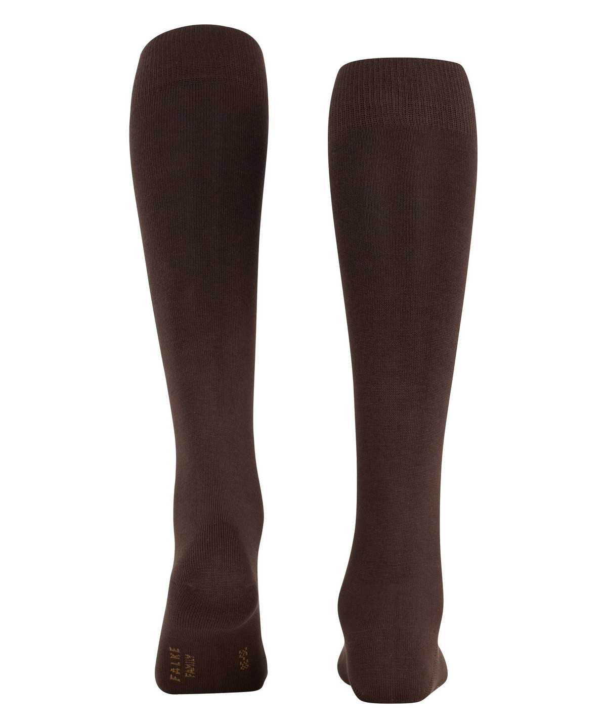 Calzini Donna Falke Family Knee-high Socks Marroni | BRGF41896