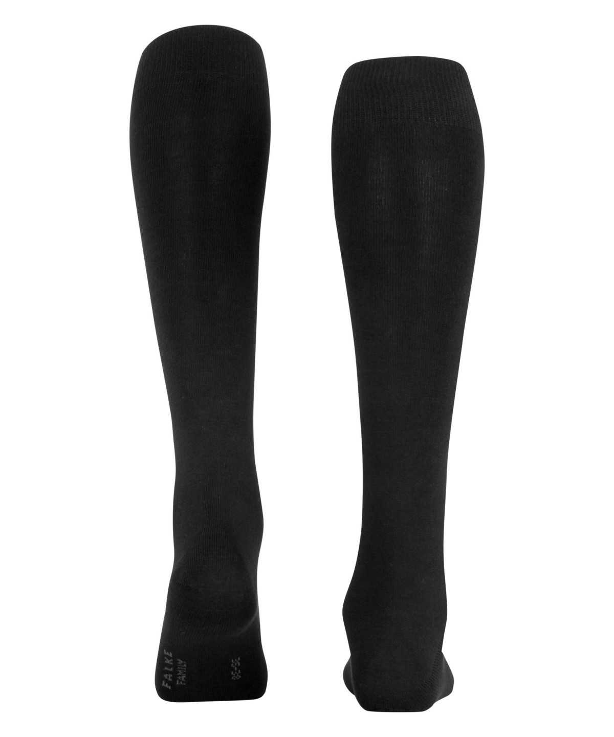 Calzini Donna Falke Family Knee-high Socks Nere | VZMK08794