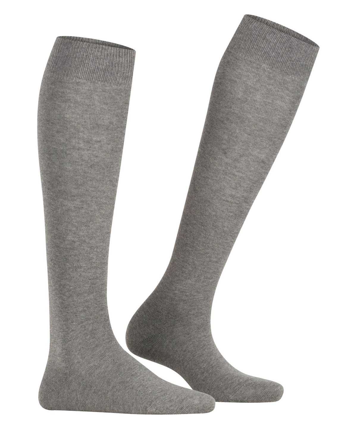 Calzini Donna Falke Family Knee-high Socks Grigie | TKUI23954