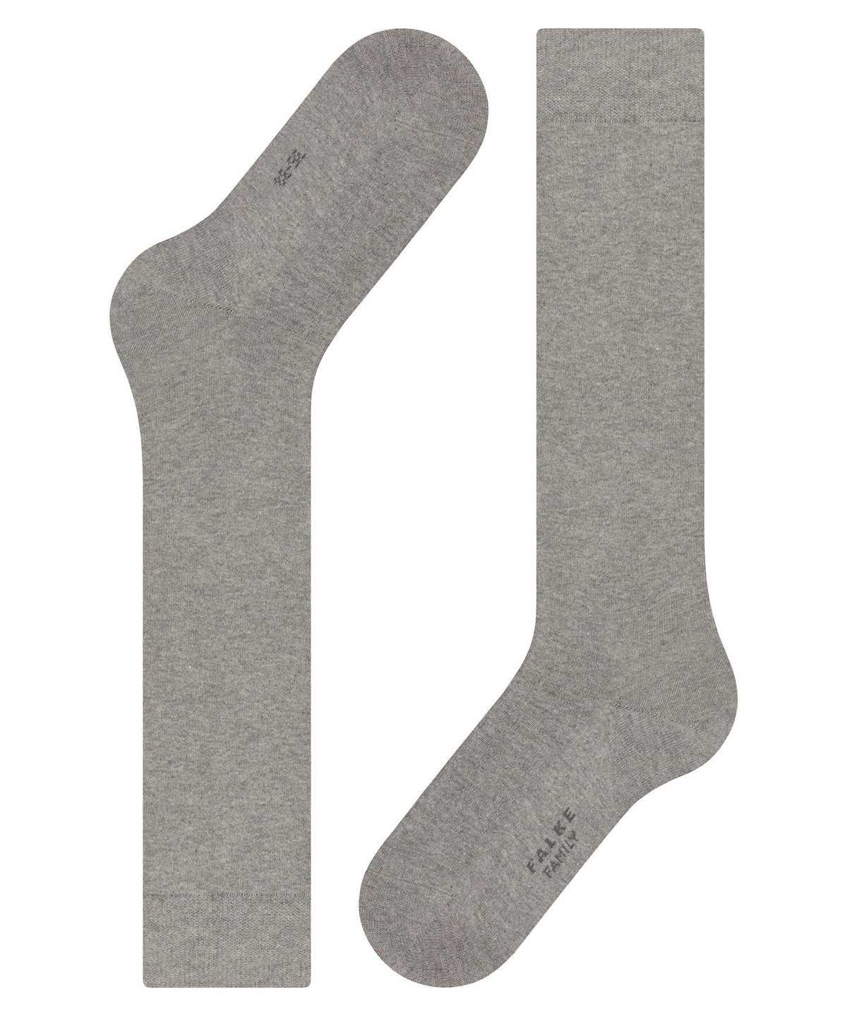 Calzini Donna Falke Family Knee-high Socks Grigie | TKUI23954