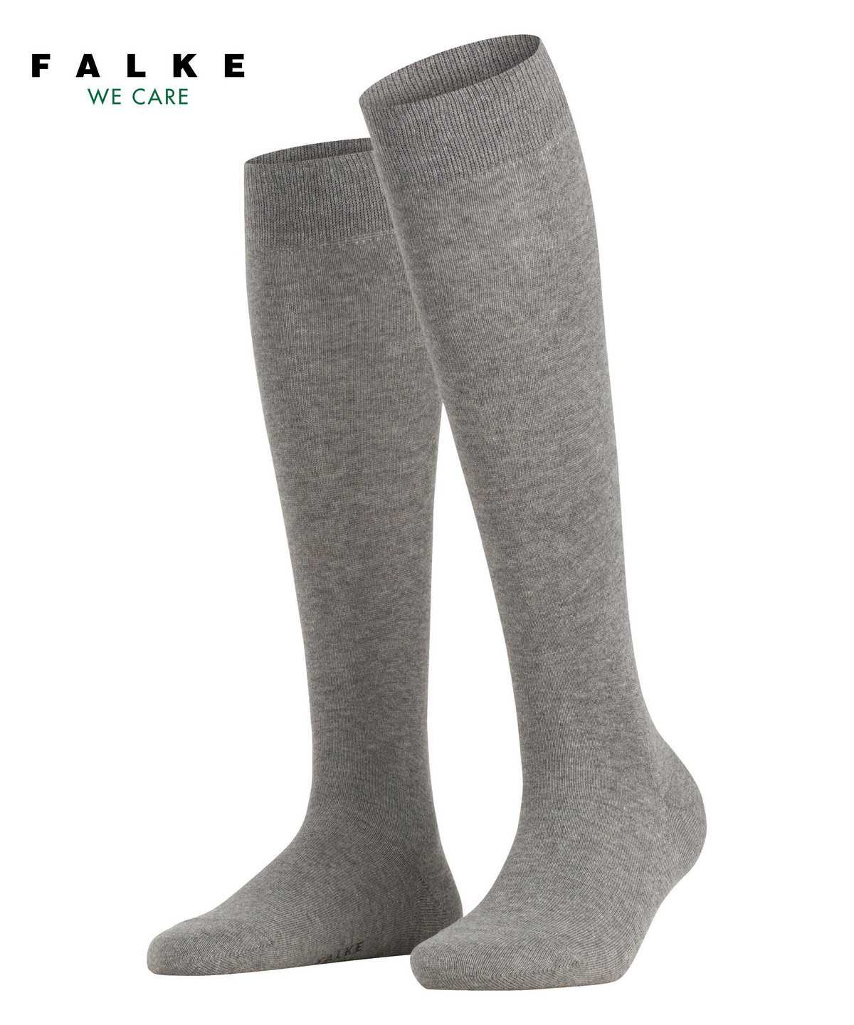 Calzini Donna Falke Family Knee-high Socks Grigie | TKUI23954