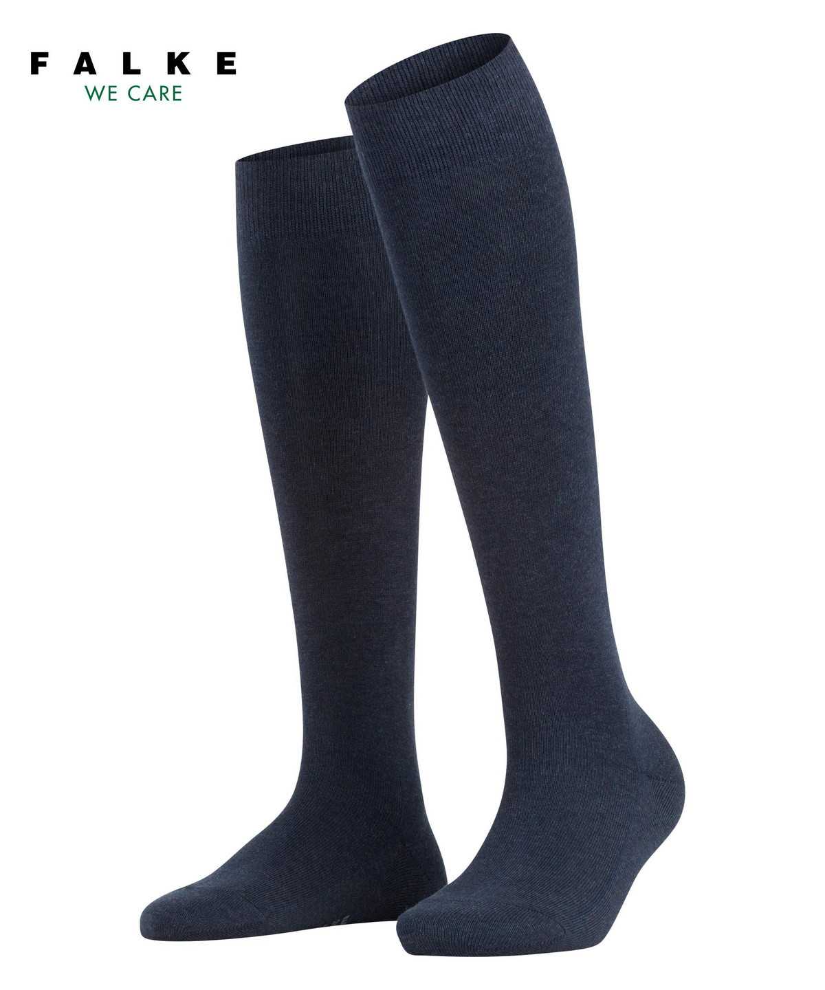 Calzini Donna Falke Family Knee-high Socks Blu | KJOW23956