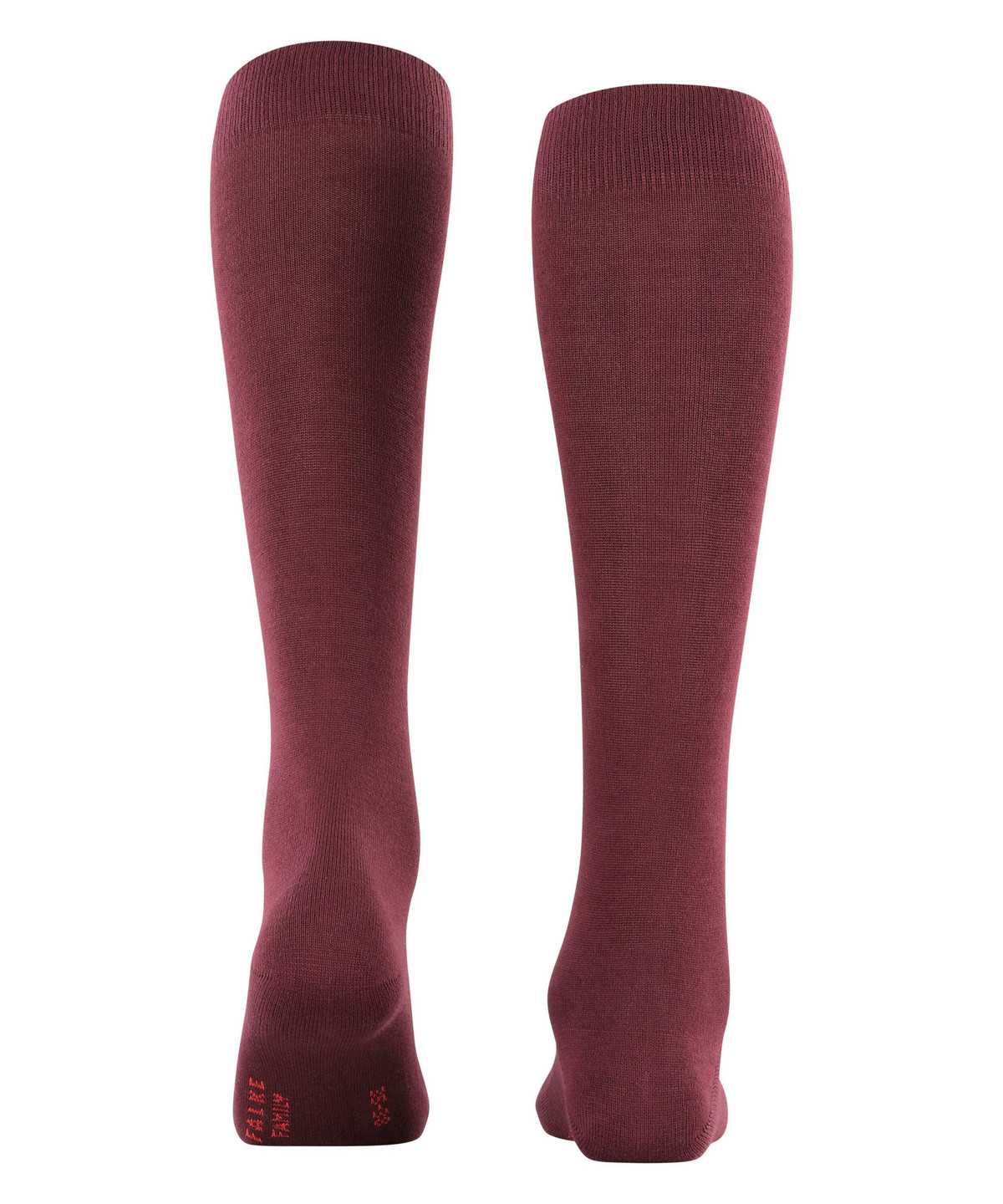 Calzini Donna Falke Family Knee-high Socks Rosse | WOIT21084