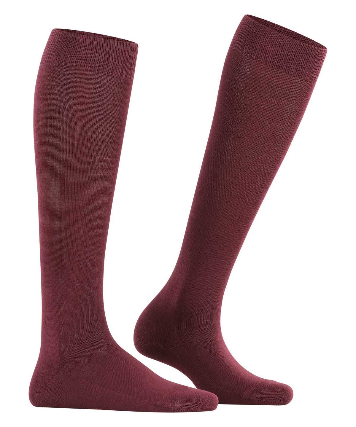 Calzini Donna Falke Family Knee-high Socks Rosse | WOIT21084