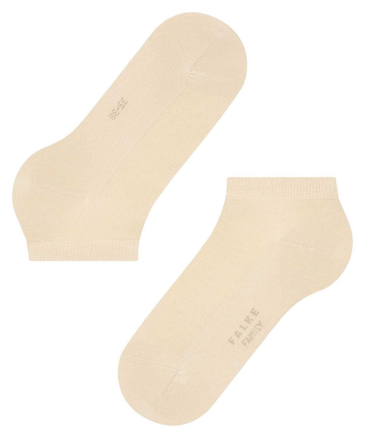 Calzini Donna Falke Family Sneaker socks Beige | UPZJ81346