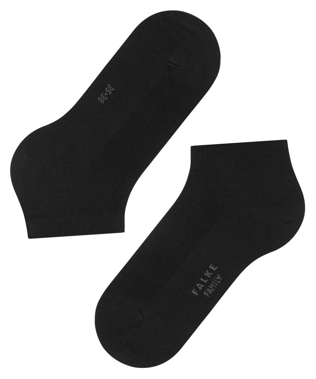 Calzini Donna Falke Family Sneaker socks Nere | XSNB98264