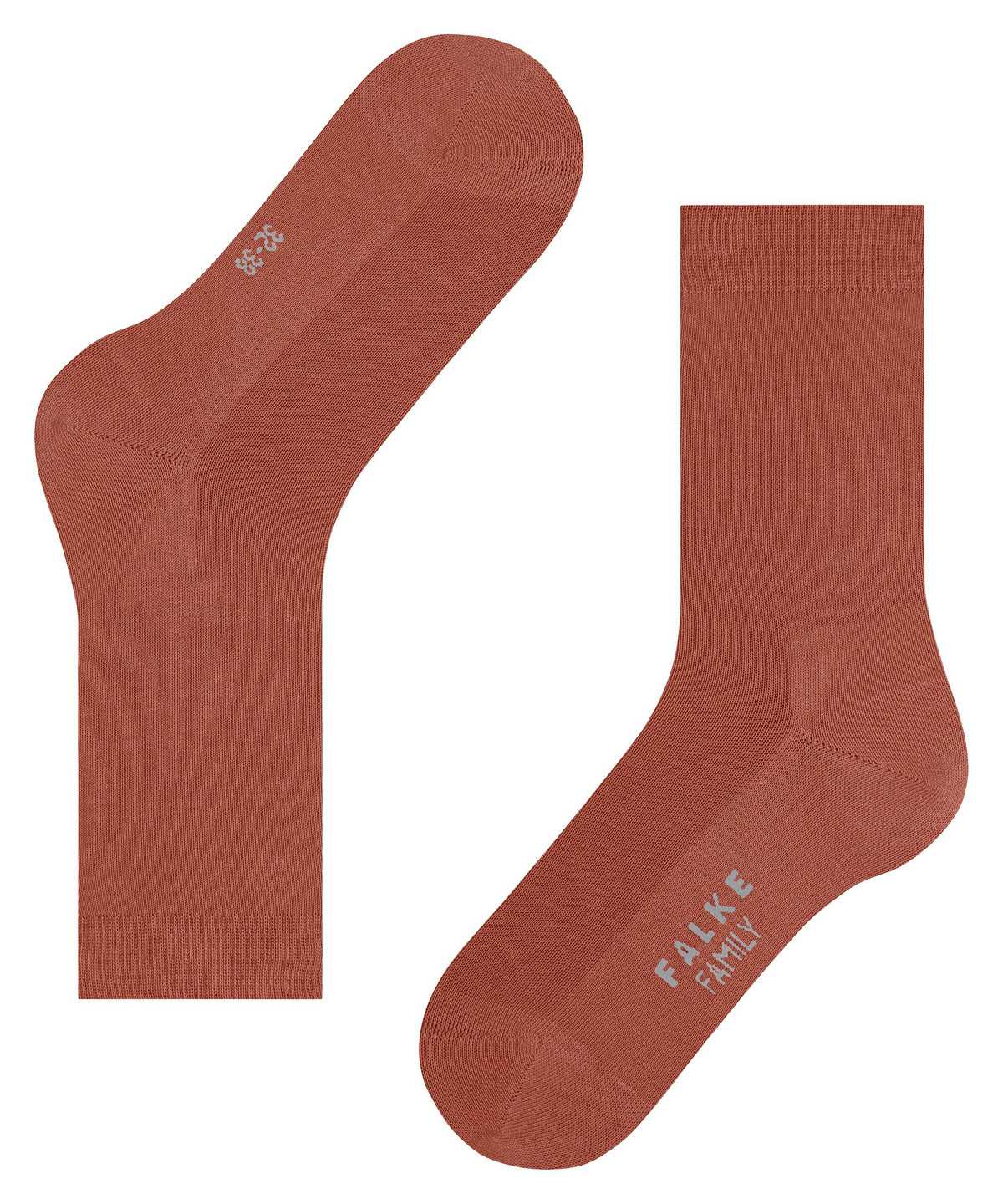 Calzini Donna Falke Family Socks Arancioni | UDVX37056