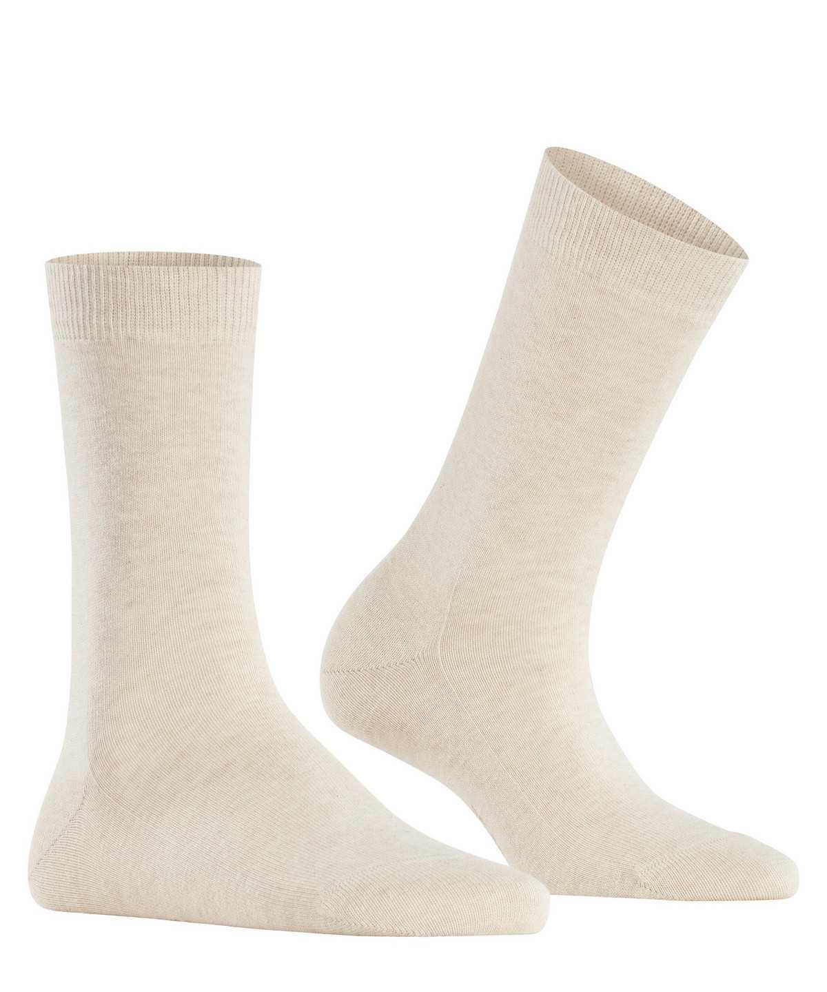 Calzini Donna Falke Family Socks Beige | EXOZ28164