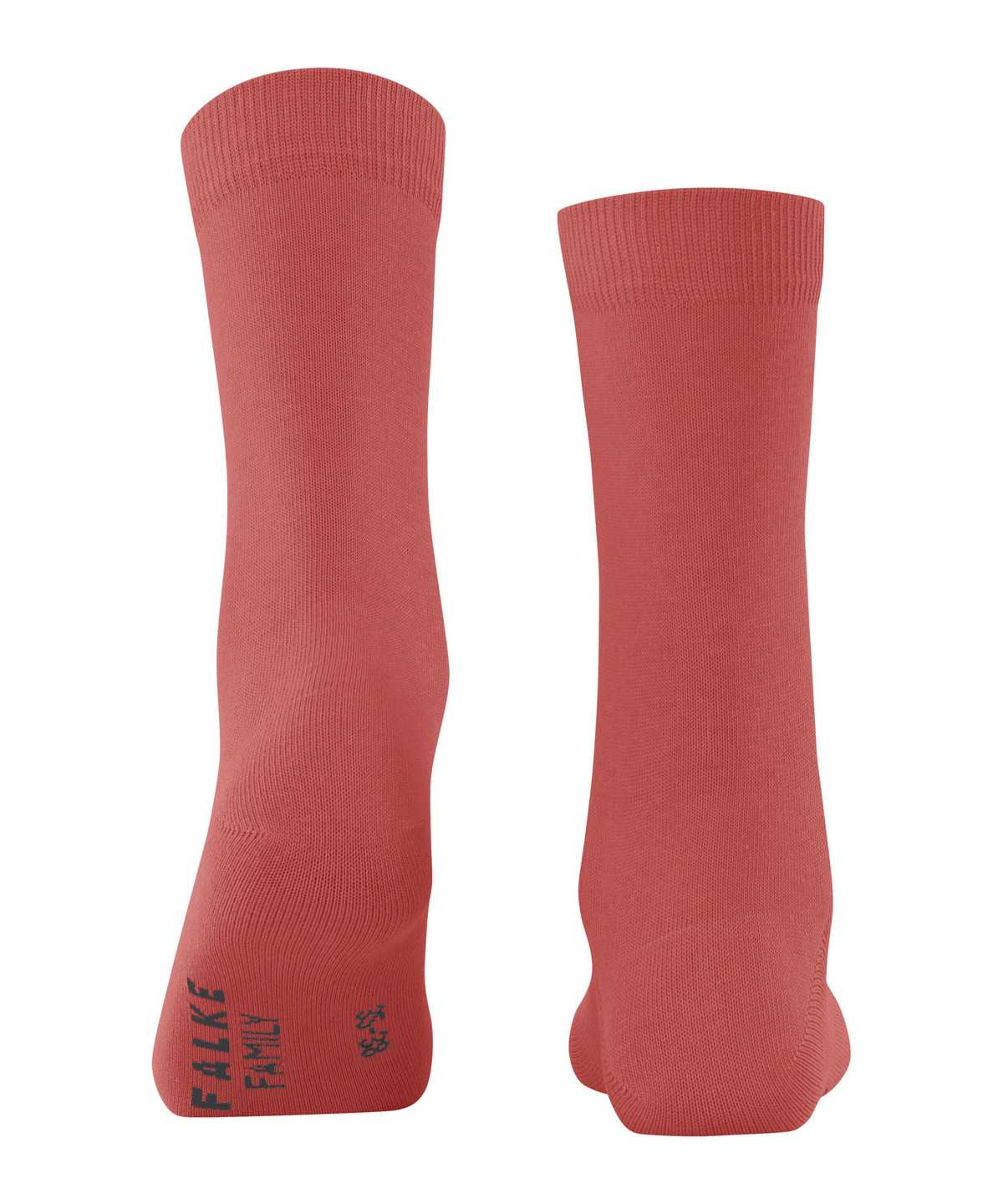 Calzini Donna Falke Family Socks Rosse | IXDZ50632