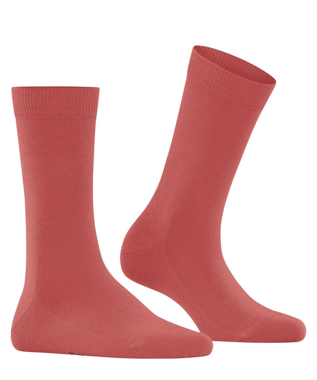 Calzini Donna Falke Family Socks Rosse | IXDZ50632