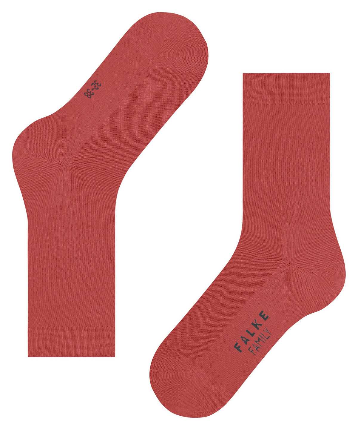 Calzini Donna Falke Family Socks Rosse | IXDZ50632