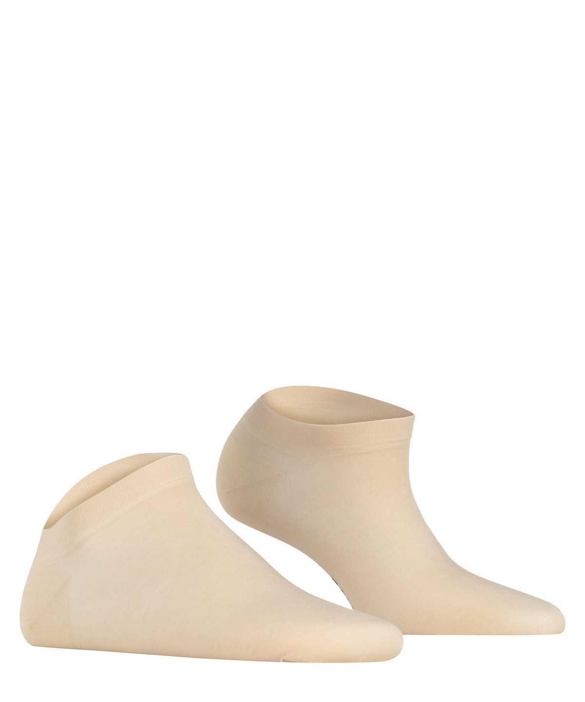 Calzini Donna Falke Fine Softness 50 DEN Sneaker socks Beige | IKZU70932