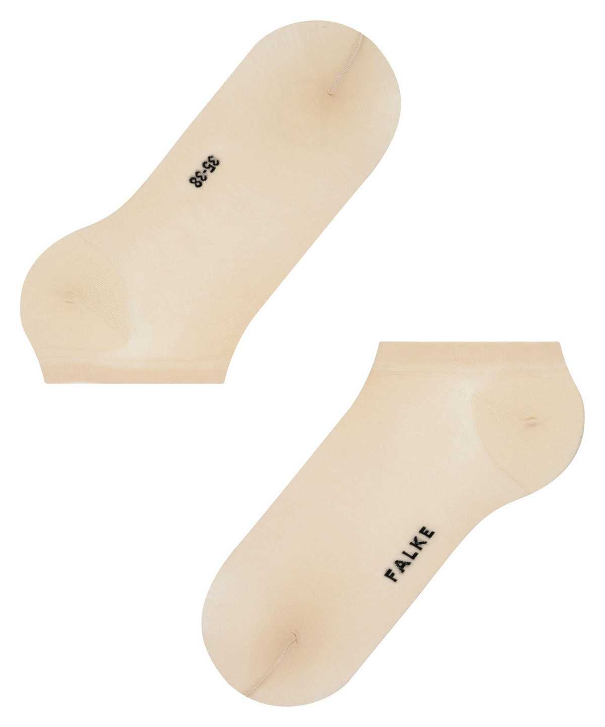 Calzini Donna Falke Fine Softness 50 DEN Sneaker socks Beige | IKZU70932