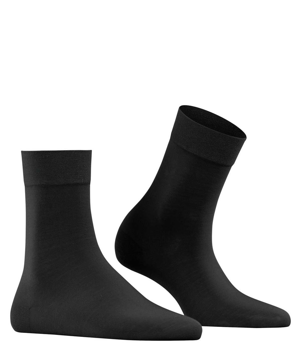 Calzini Donna Falke Fine Softness 50 DEN Socks Nere | VZNR02651