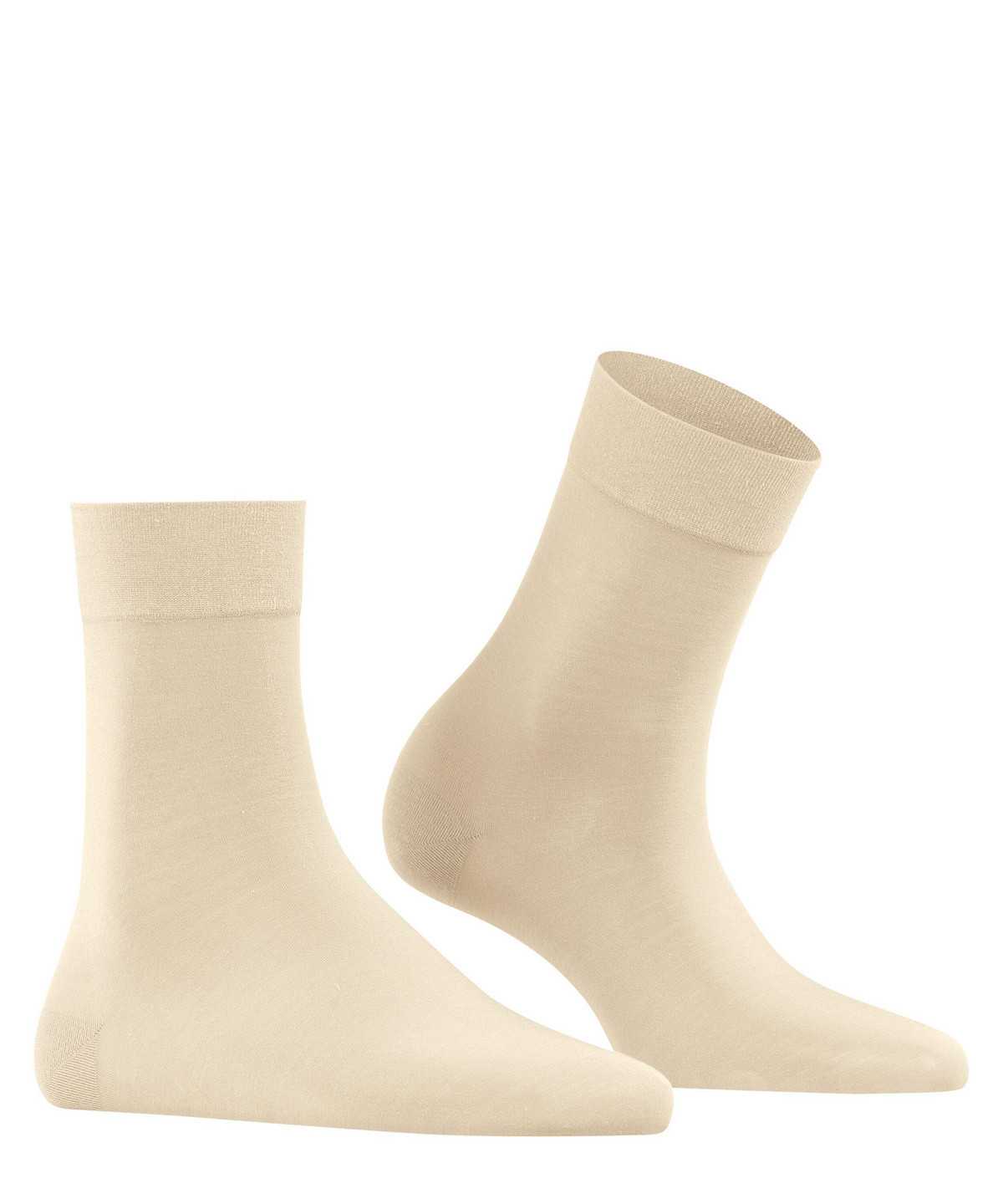 Calzini Donna Falke Fine Softness 50 DEN Socks Beige | SRDQ18274