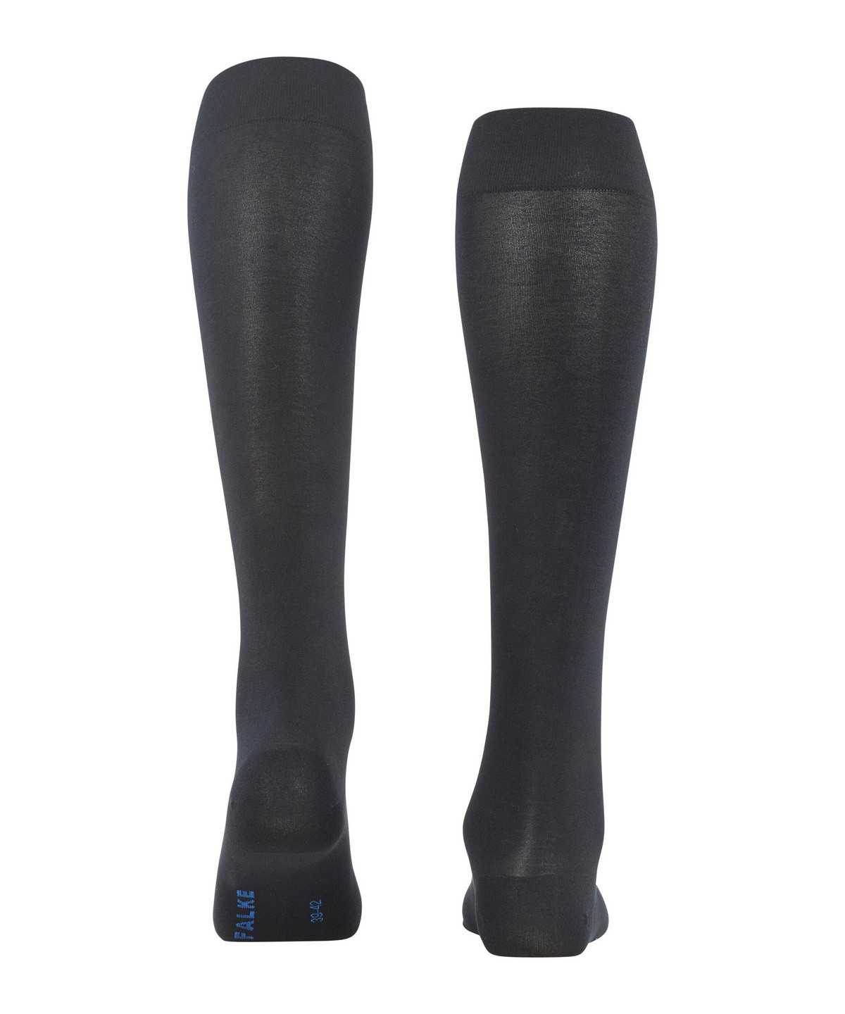 Calzini Donna Falke Fine Softness 50 DEN Knee-high Socks Nere | KRSI70453