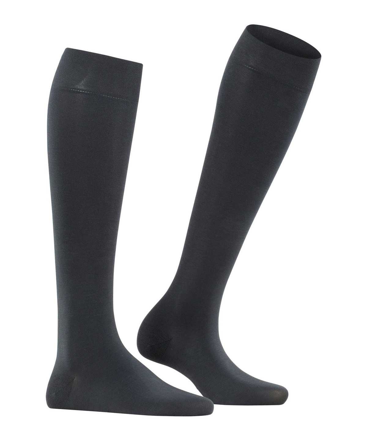 Calzini Donna Falke Fine Softness 50 DEN Knee-high Socks Grigie | FGRI73840