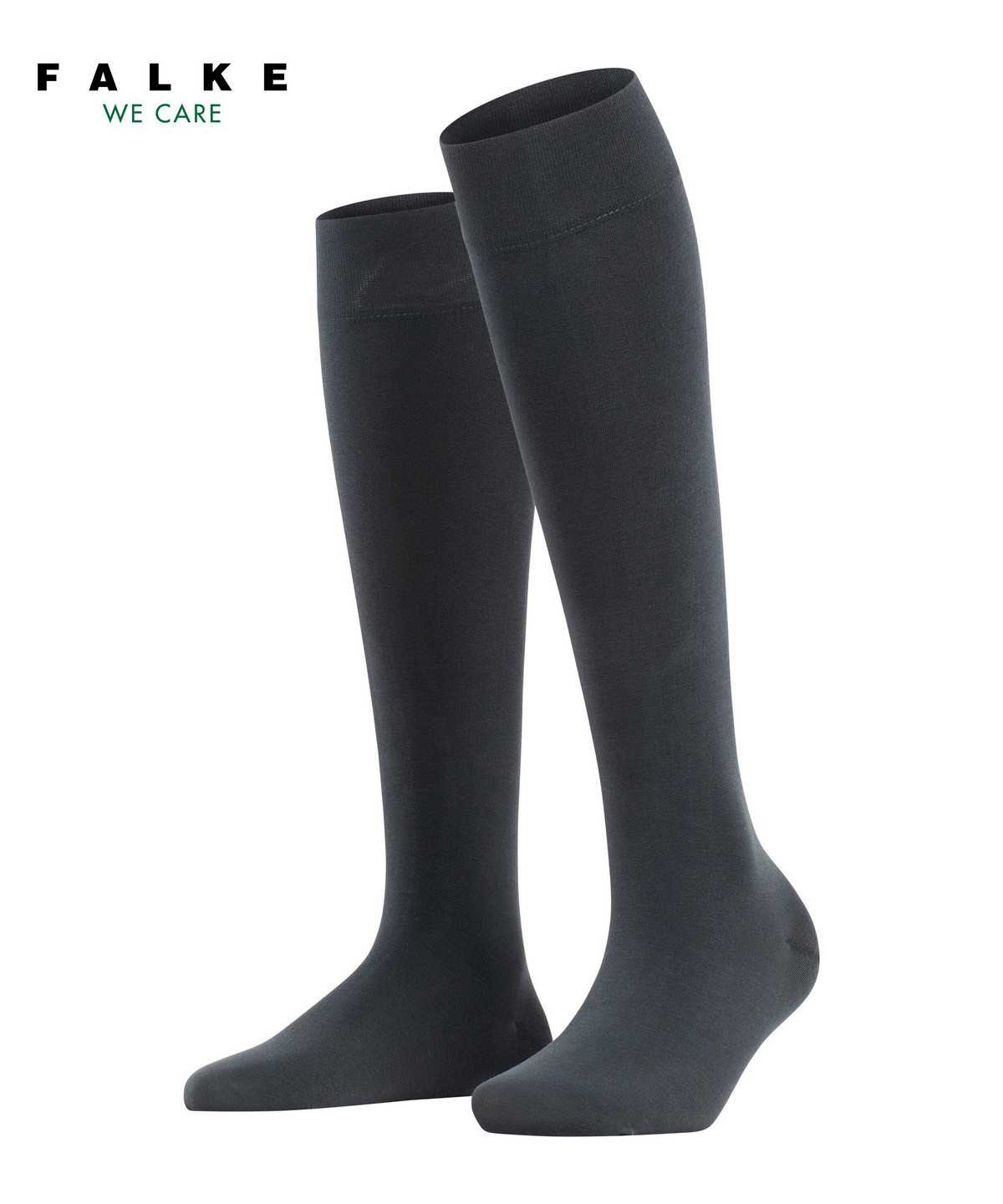 Calzini Donna Falke Fine Softness 50 DEN Knee-high Socks Grigie | FGRI73840