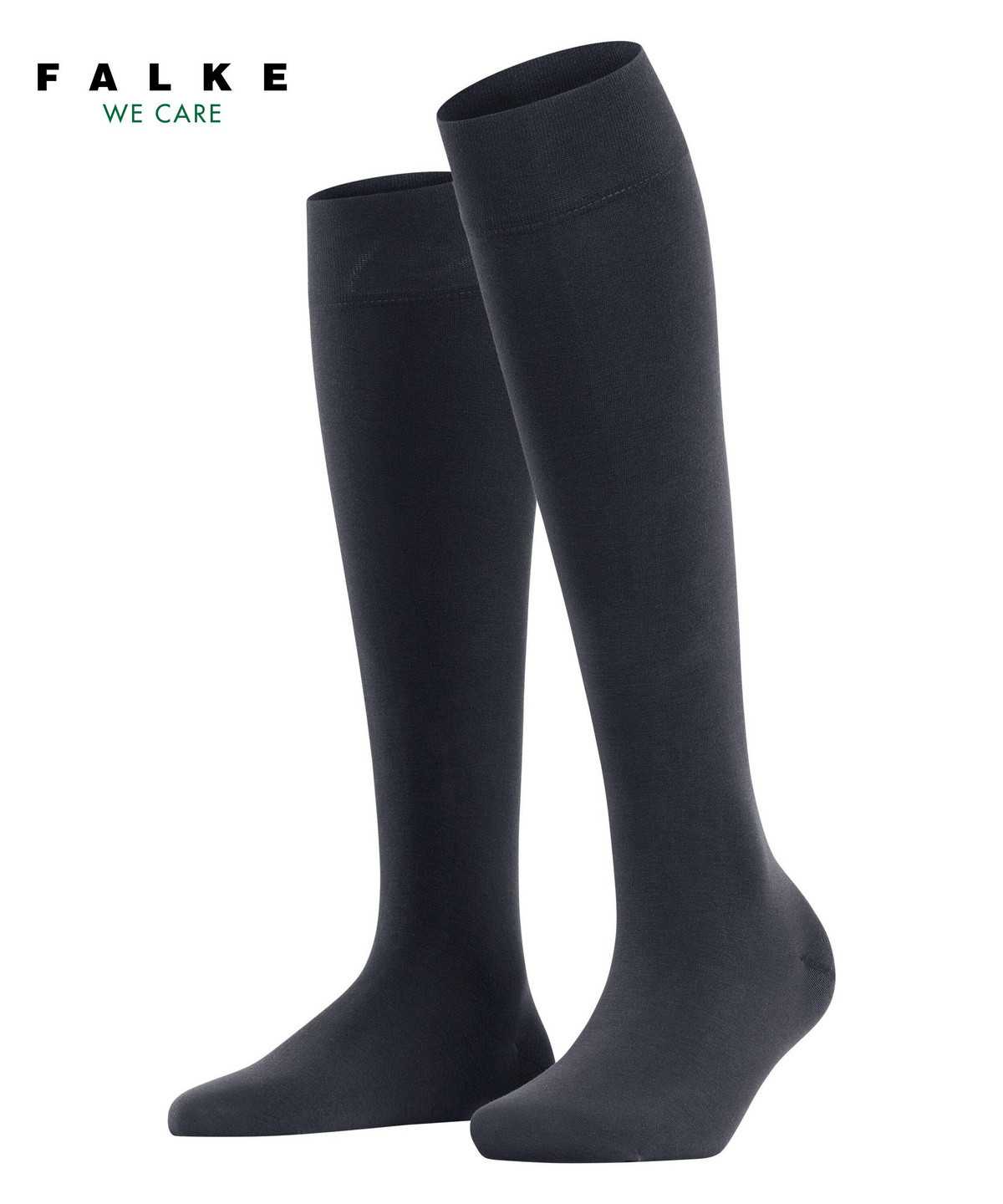 Calzini Donna Falke Fine Softness 50 DEN Knee-high Socks Blu | YIPK43067