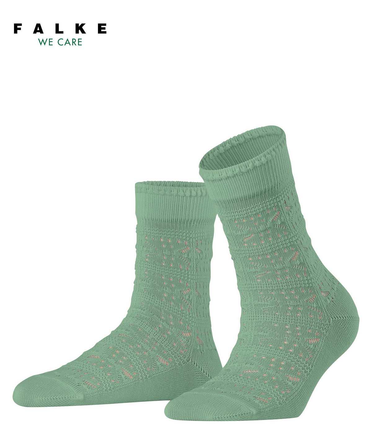 Calzini Donna Falke Granny Square Socks Verdi | MBHQ79043