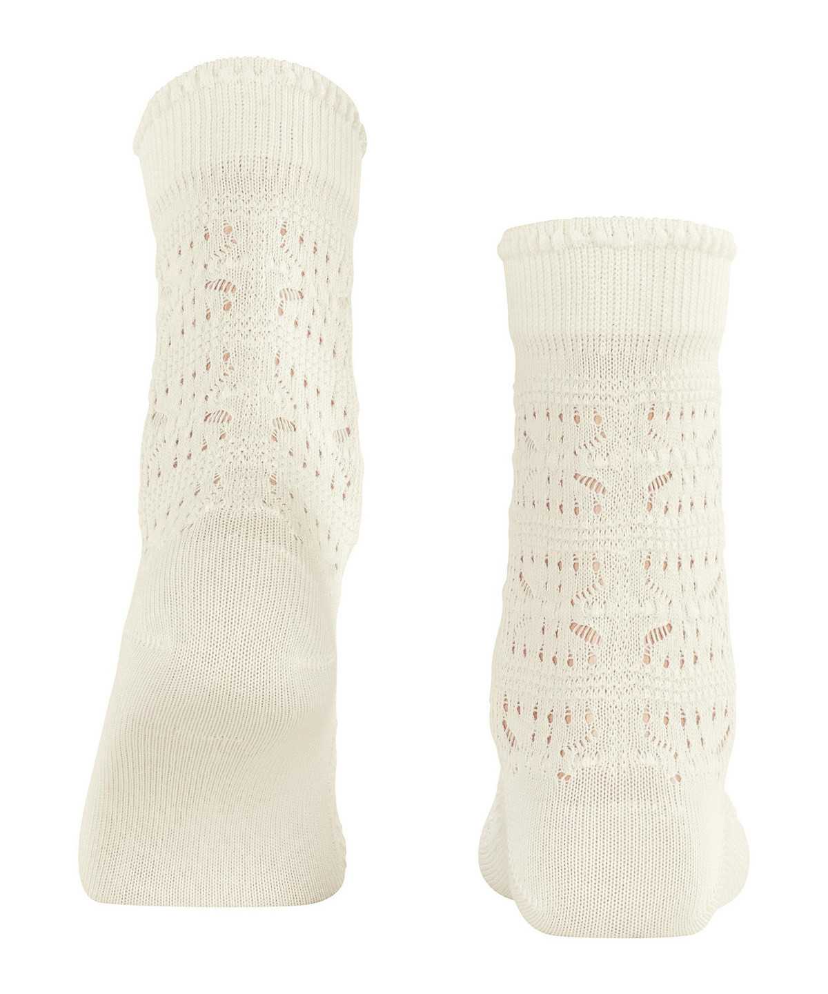 Calzini Donna Falke Granny Square Socks Bianche | HQDW25867