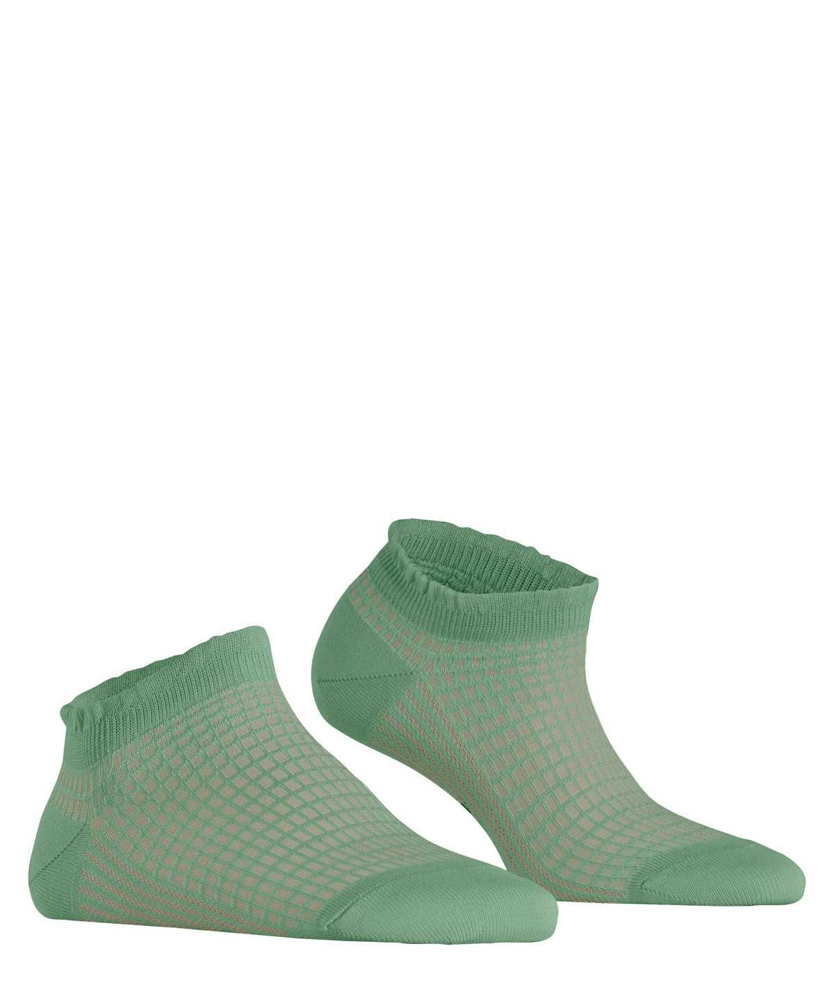 Calzini Donna Falke Grassbraid Sneaker Socks Verdi | HOCA09548