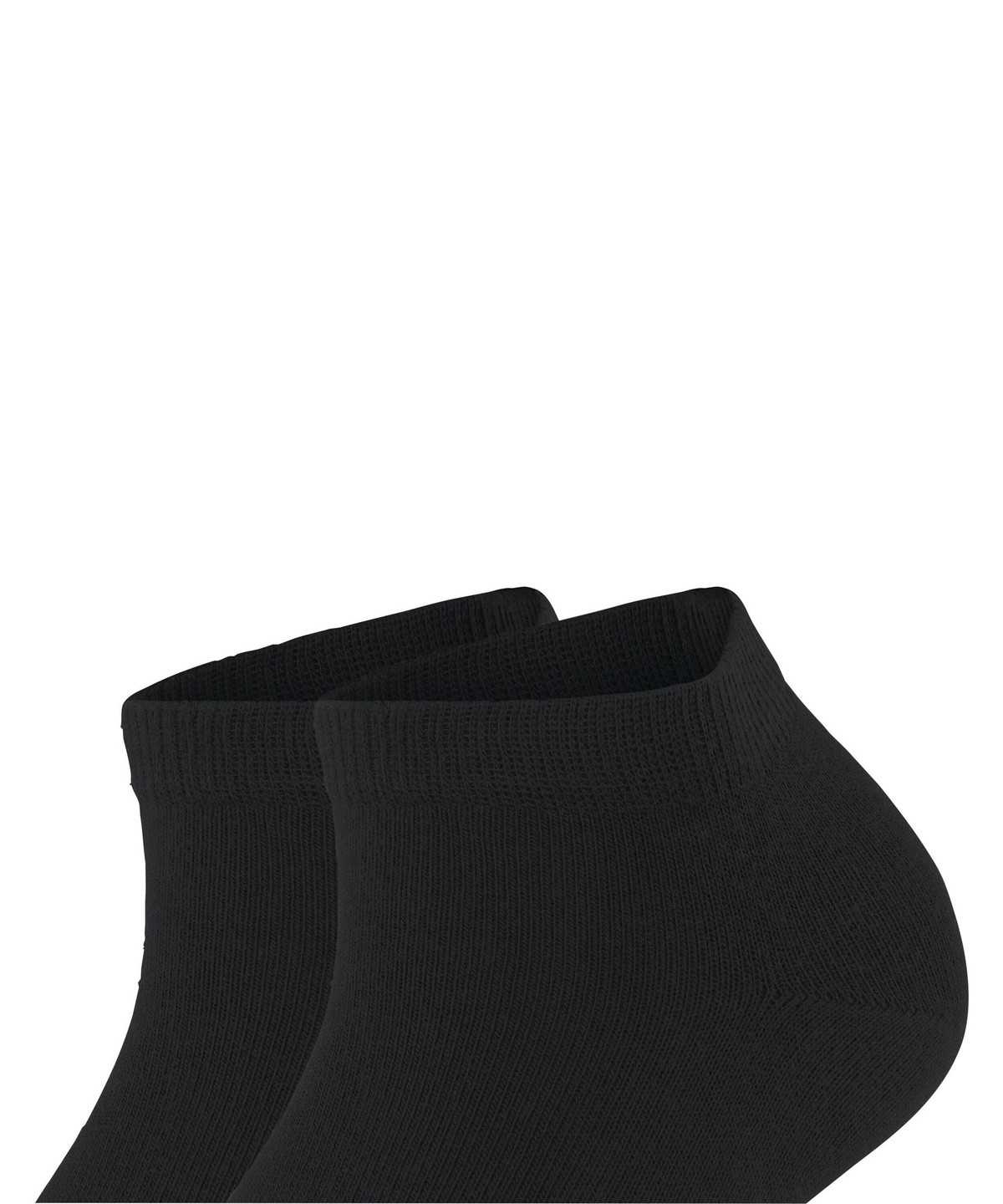 Calzini Donna Falke Happy 2-Pack Sneaker socks Nere | YODL87694