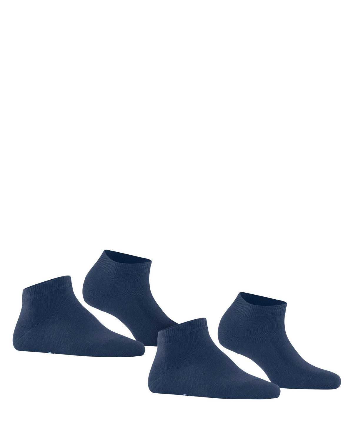 Calzini Donna Falke Happy 2-Pack Sneaker socks Blu | SQEX04163