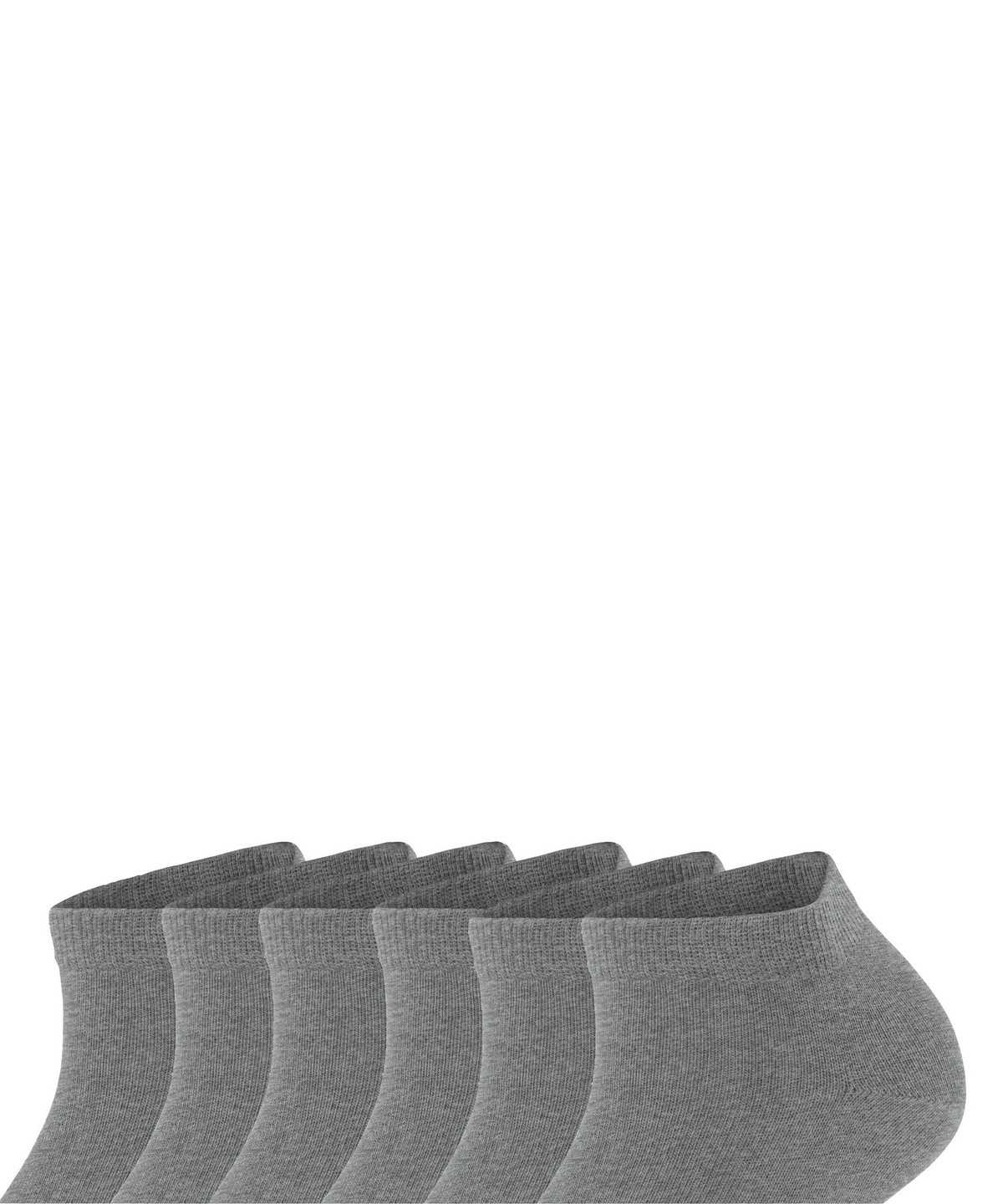 Calzini Donna Falke Happy 6-Pack Sneaker socks Grigie | XZCJ80312