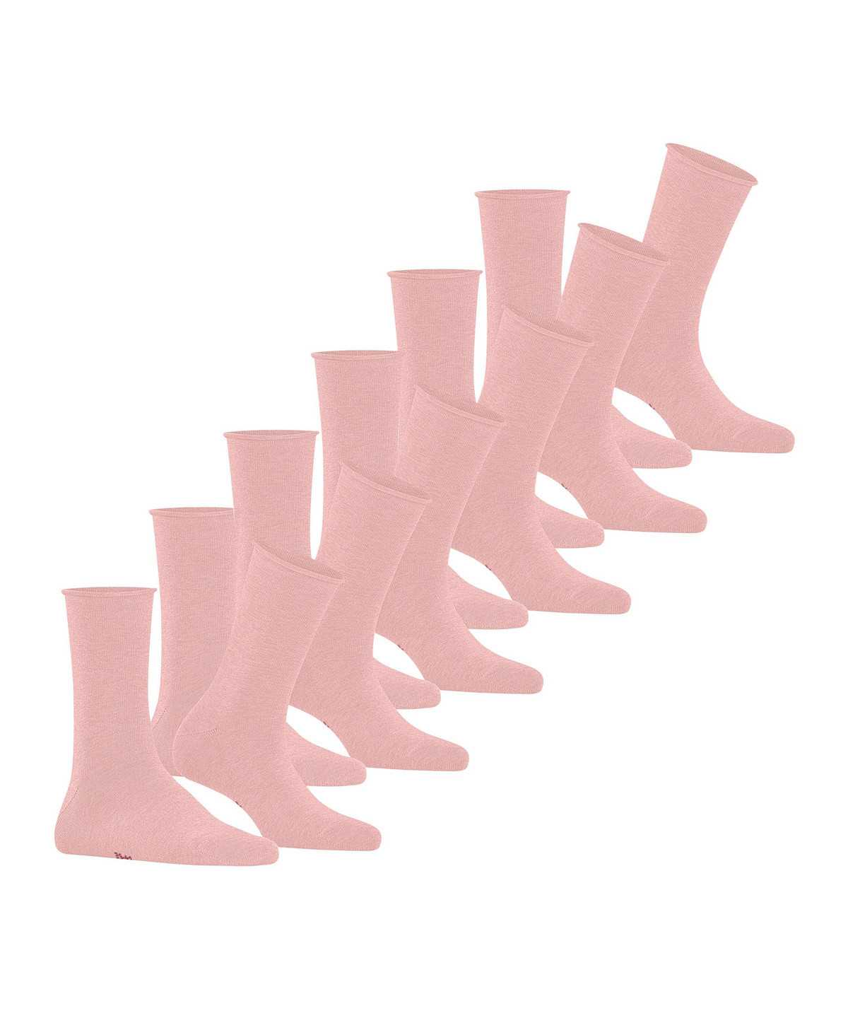 Calzini Donna Falke Happy 6-Pack Socks Rosa | WQCZ51760