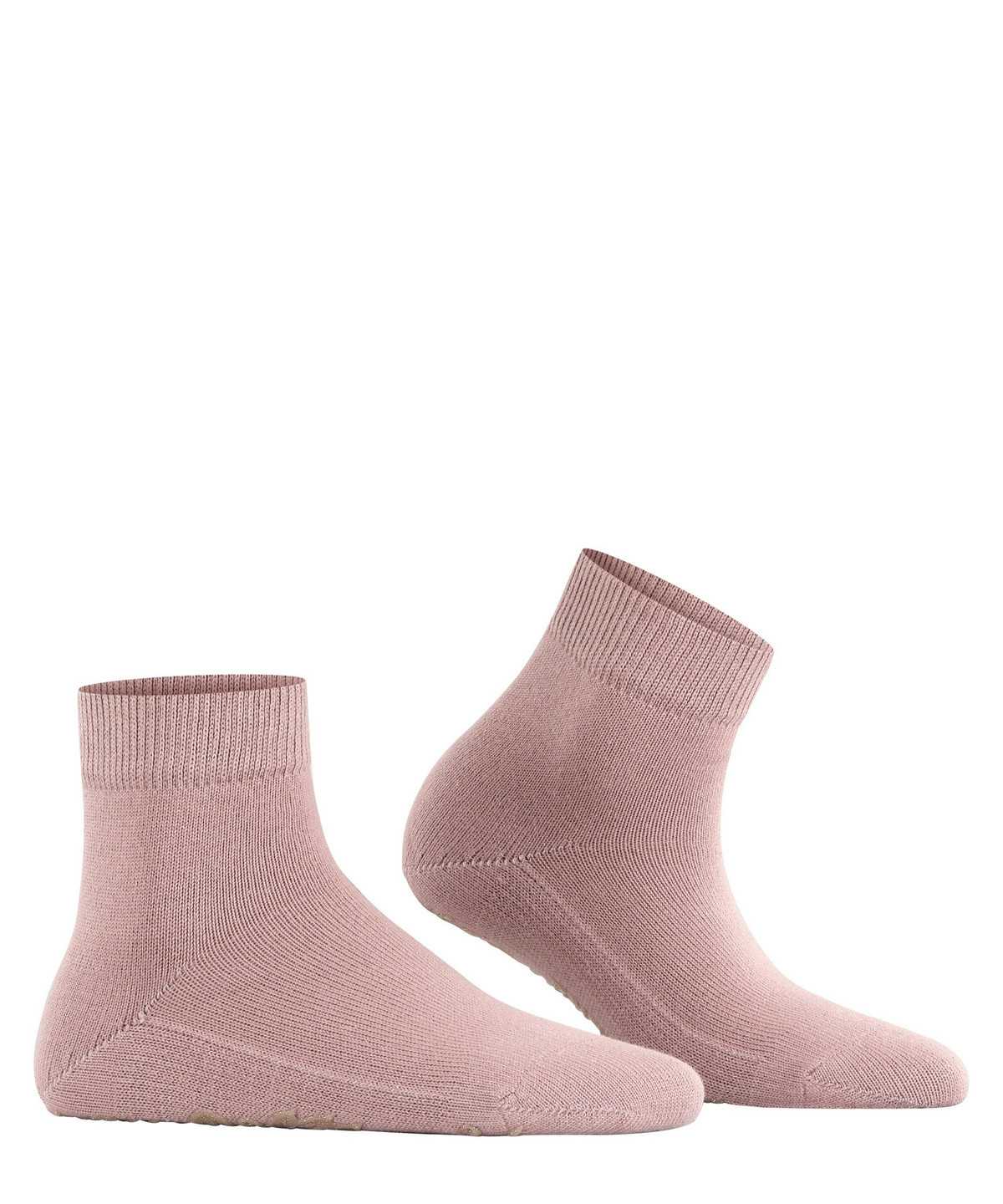 Calzini Donna Falke Light Cuddle Pads Short sock Rosse | ICQP81406