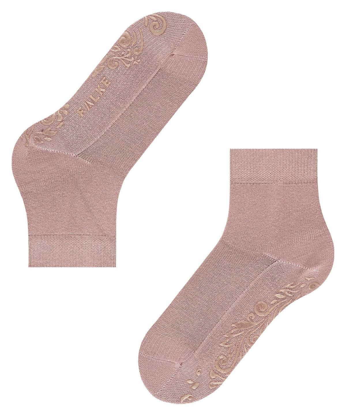 Calzini Donna Falke Light Cuddle Pads Short sock Rosse | ICQP81406