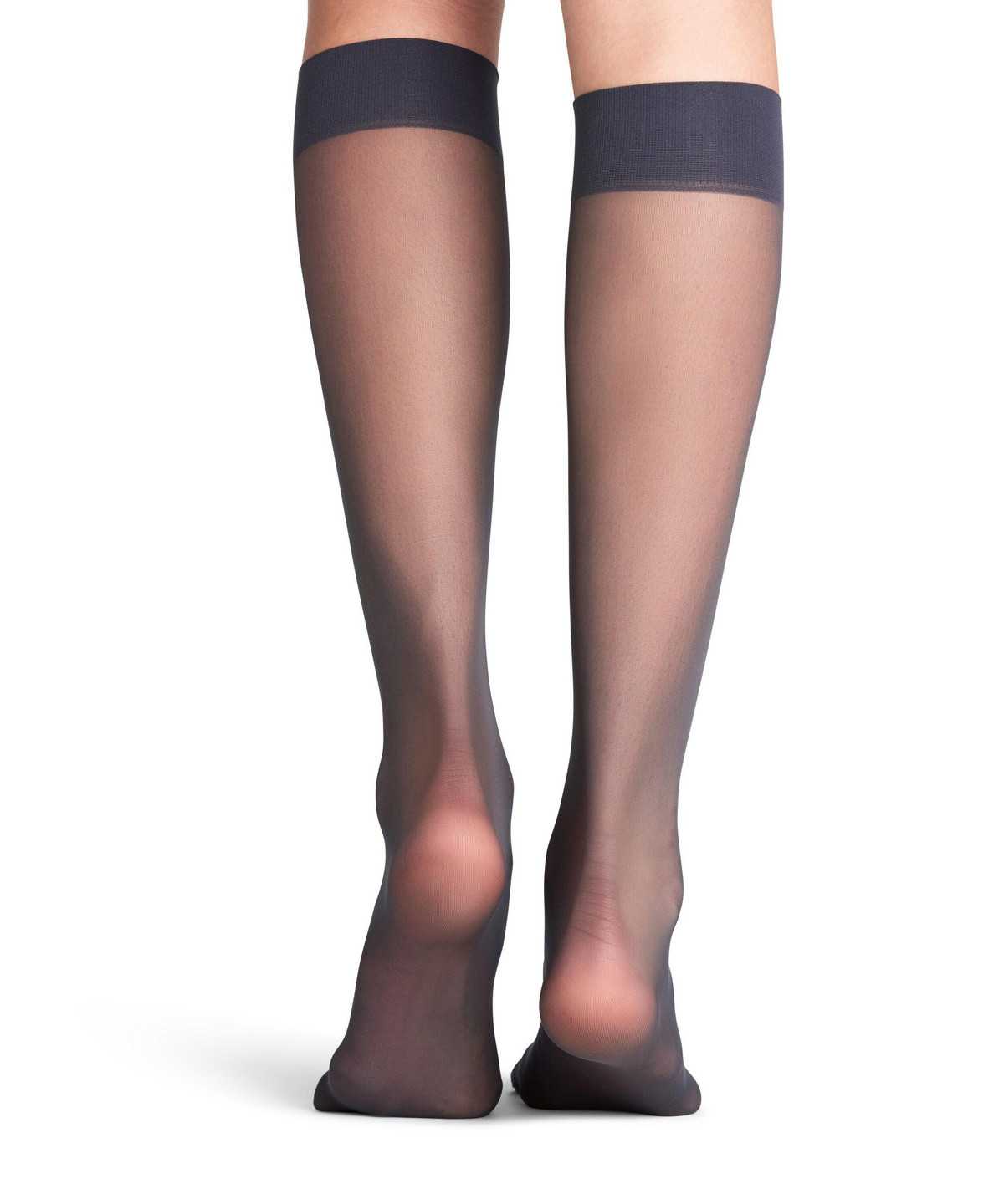 Calzini Donna Falke Matt Deluxe 20 DEN Knee-high Socks Grigie | LZRA91043