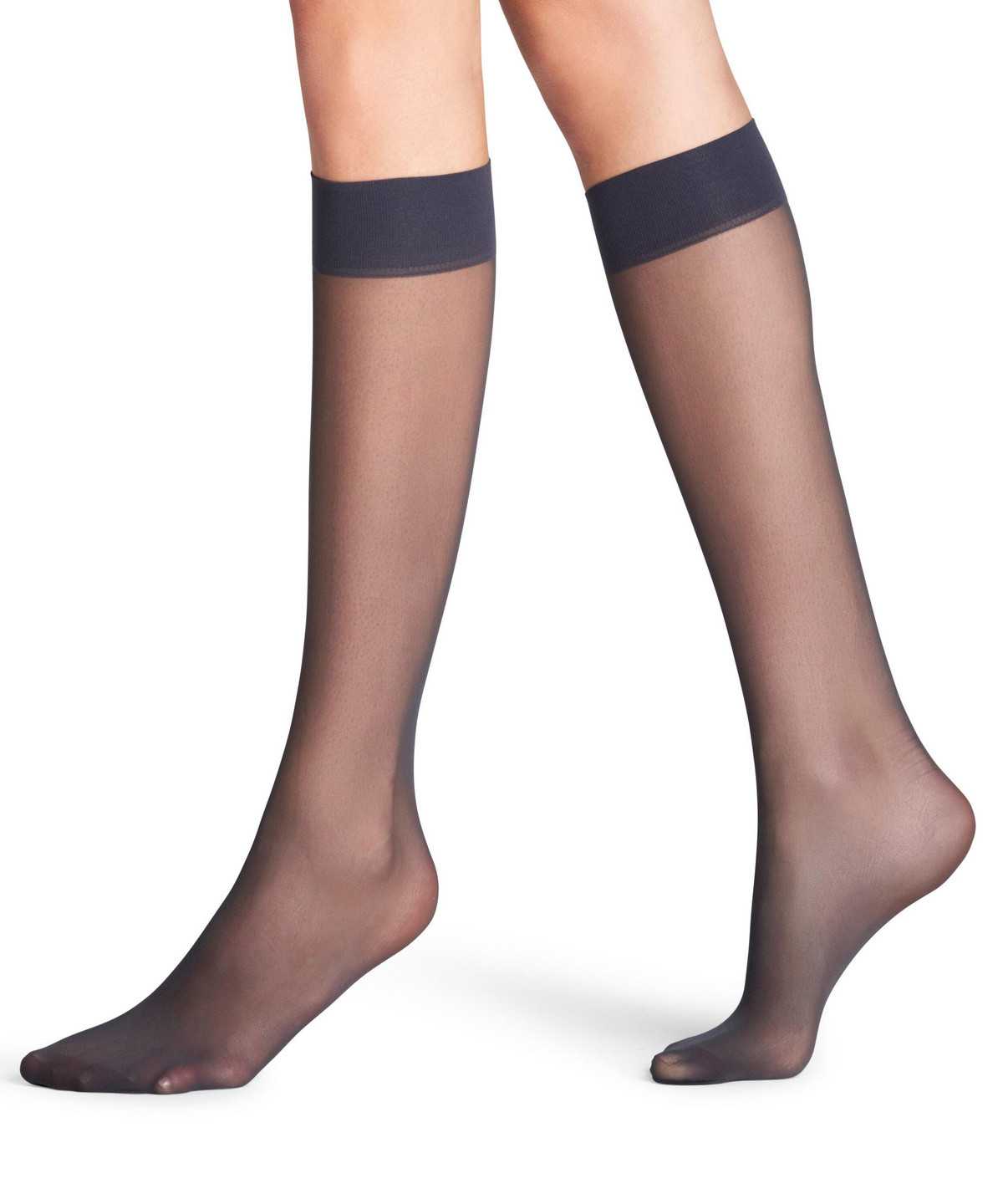 Calzini Donna Falke Matt Deluxe 20 DEN Knee-high Socks Grigie | LZRA91043