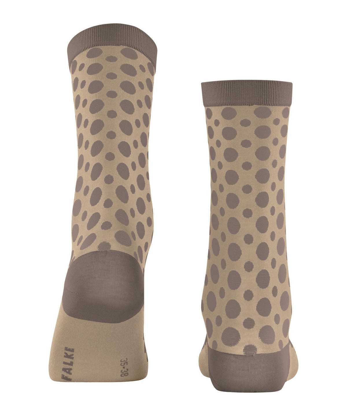 Calzini Donna Falke Mirage Dot Socks Beige | ODJT01465