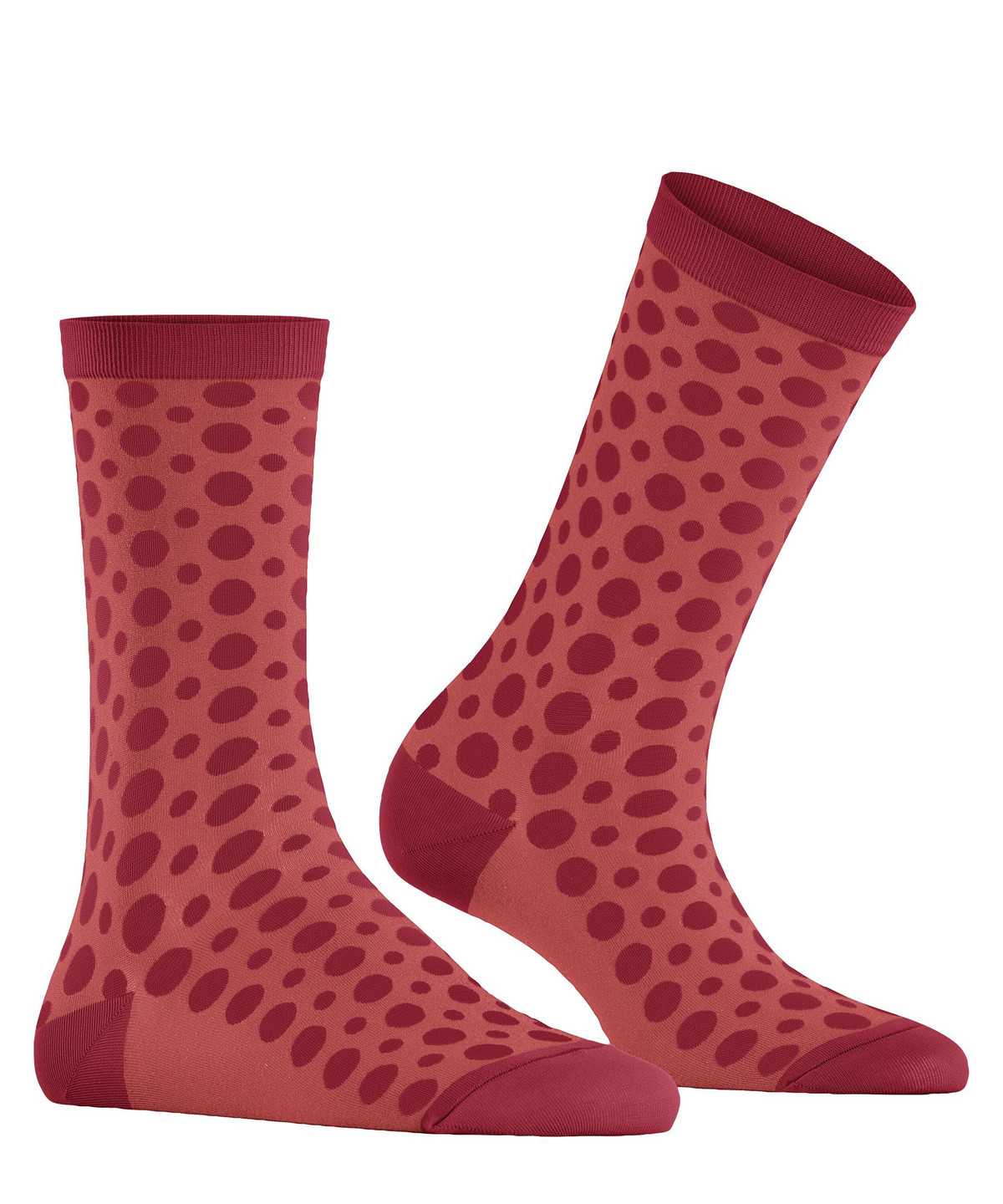 Calzini Donna Falke Mirage Dot Socks Rosse | YVBK64851