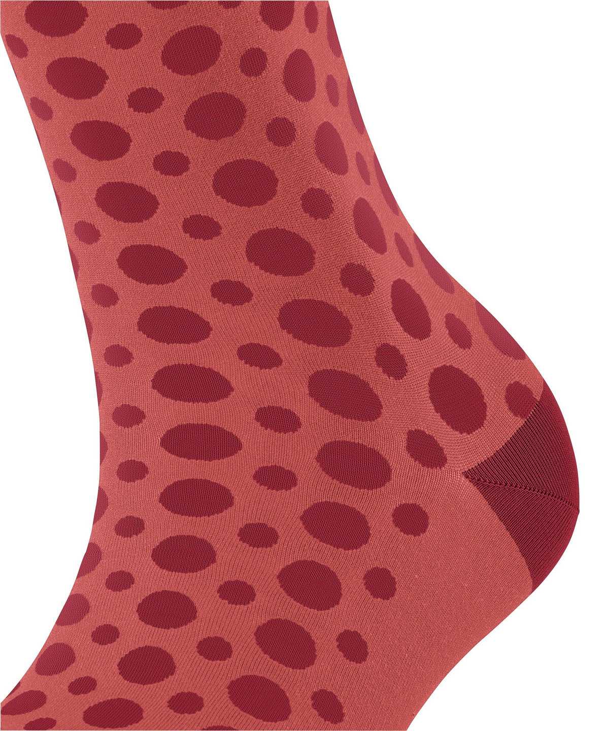 Calzini Donna Falke Mirage Dot Socks Rosse | YVBK64851