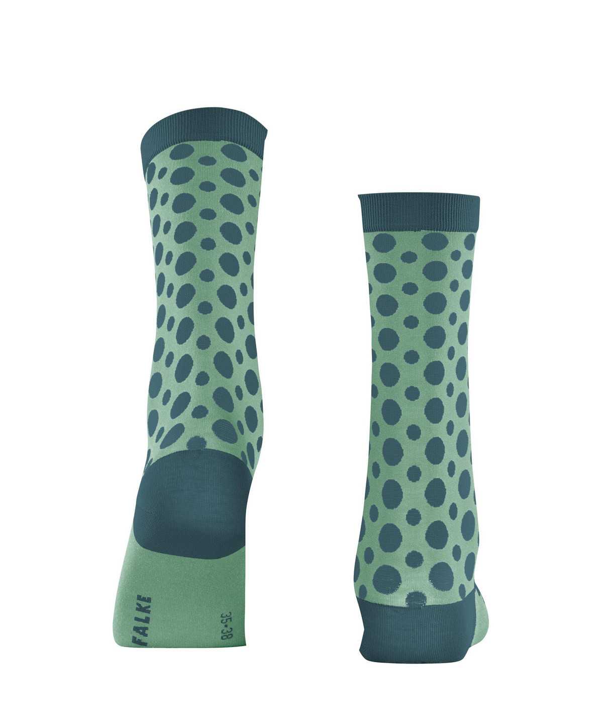 Calzini Donna Falke Mirage Dot Socks Verdi | UZWI38162