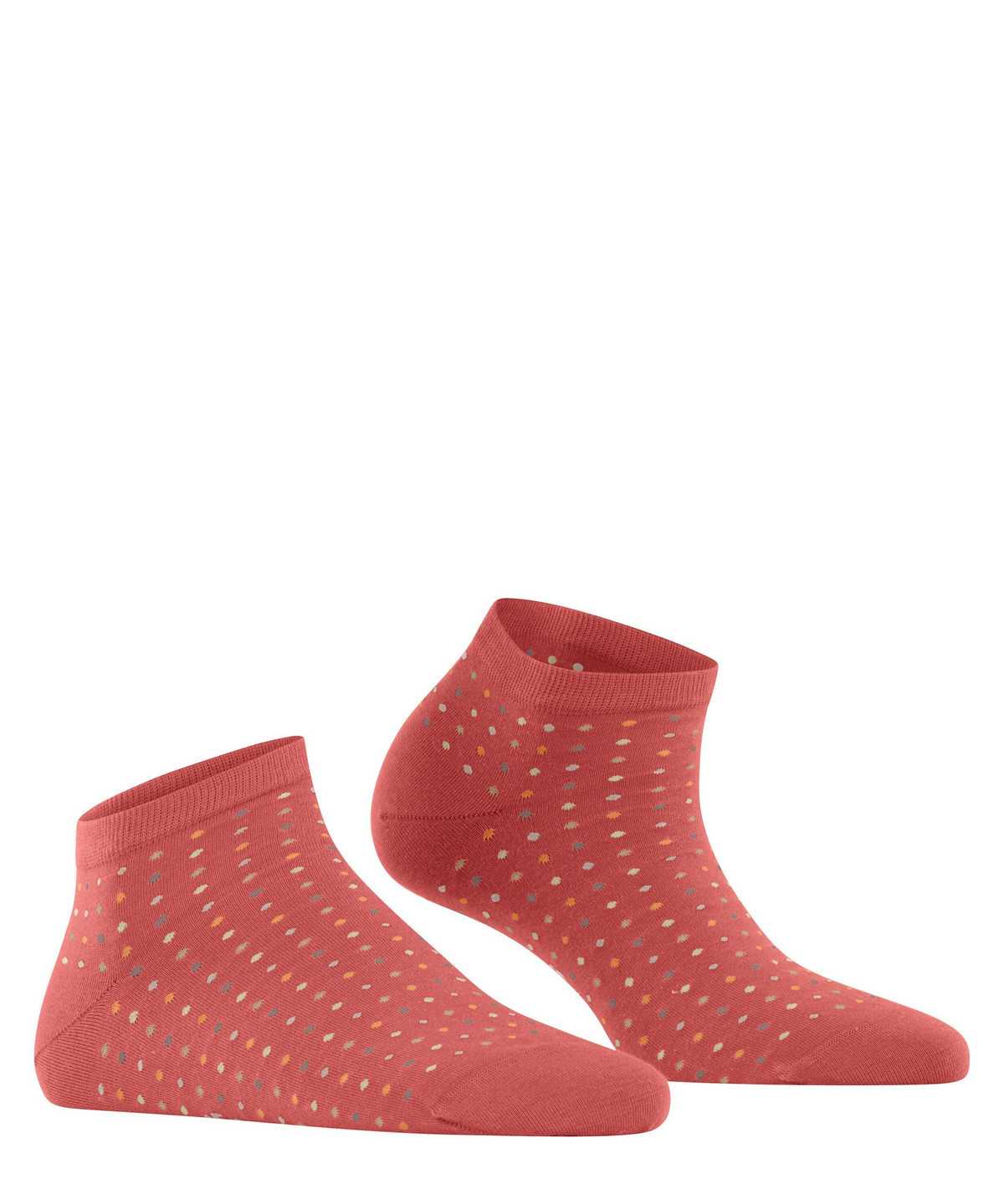 Calzini Donna Falke Multispot Sneaker socks Rosse | YRJC64820