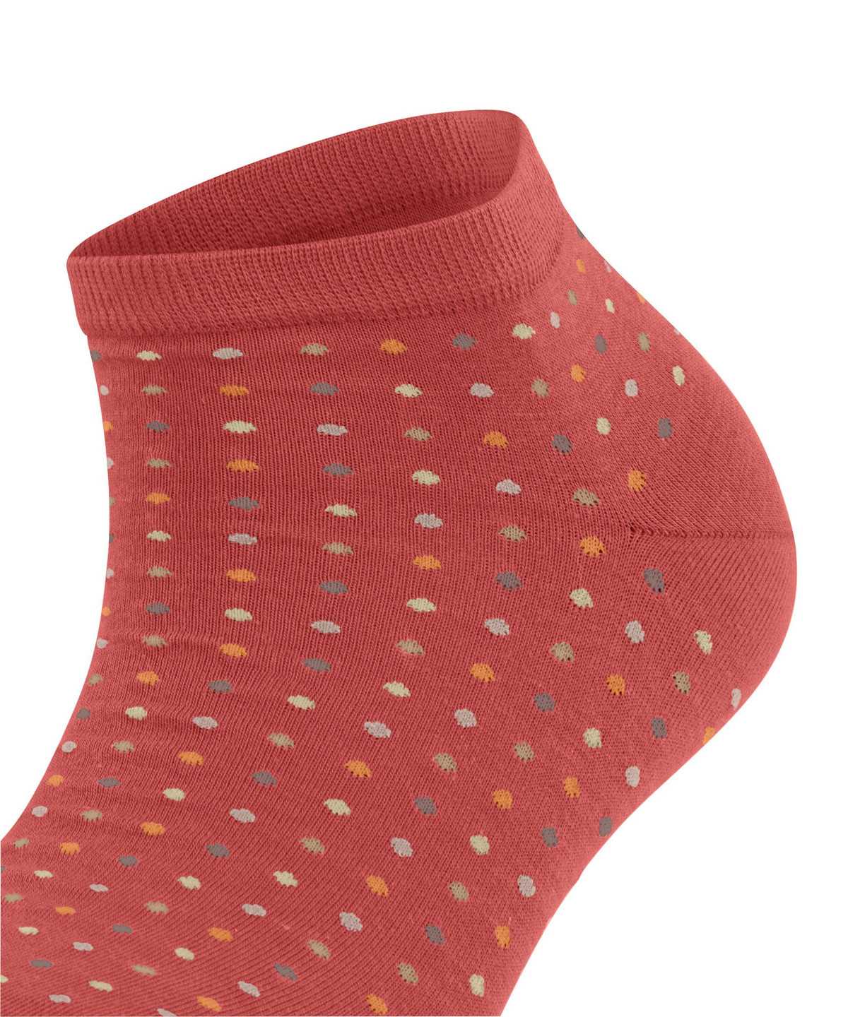 Calzini Donna Falke Multispot Sneaker socks Rosse | YRJC64820