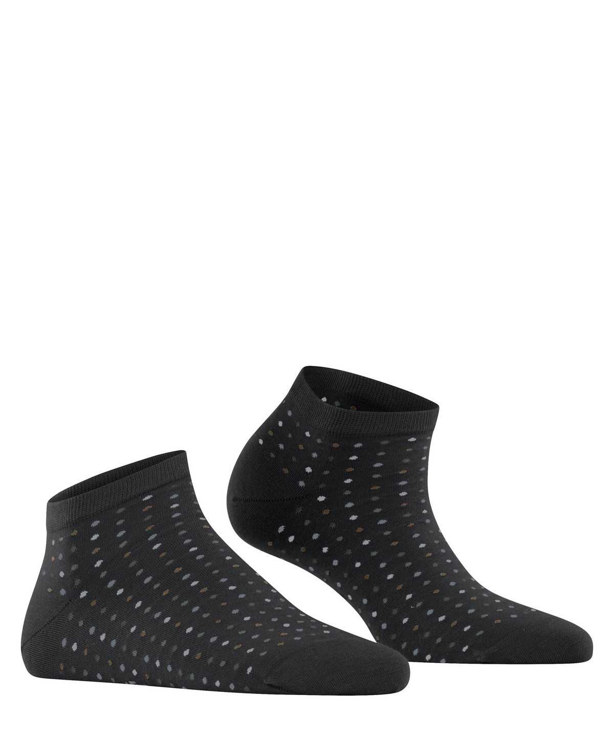 Calzini Donna Falke Multispot Sneaker socks Nere | VCPR43692