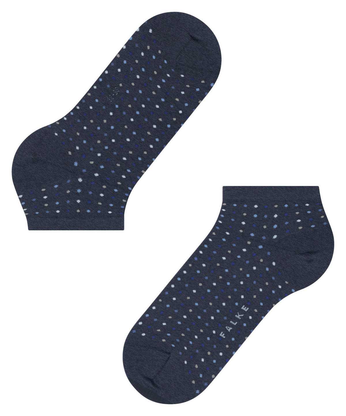 Calzini Donna Falke Multispot Sneaker socks Blu | SYZO42637